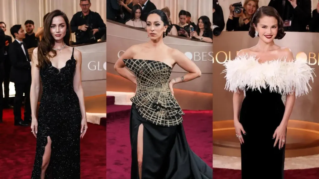 Brillantes Tendencias en la Alfombra Roja de los Globos de Oro 2026