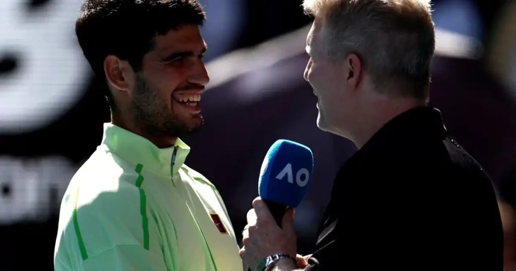 Carlos Alcaraz Brilla en el Abierto de Australia: Un Paso Más Cerca de la Gloria