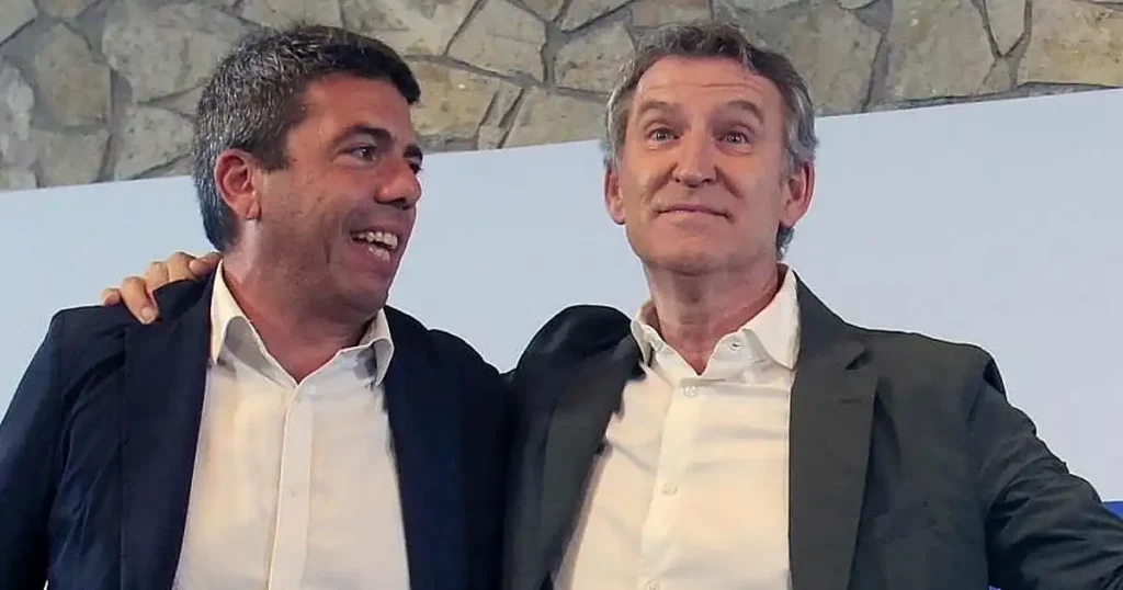 Crisis Política en España: La Controversia de Feijóo y Mazón en la DANA