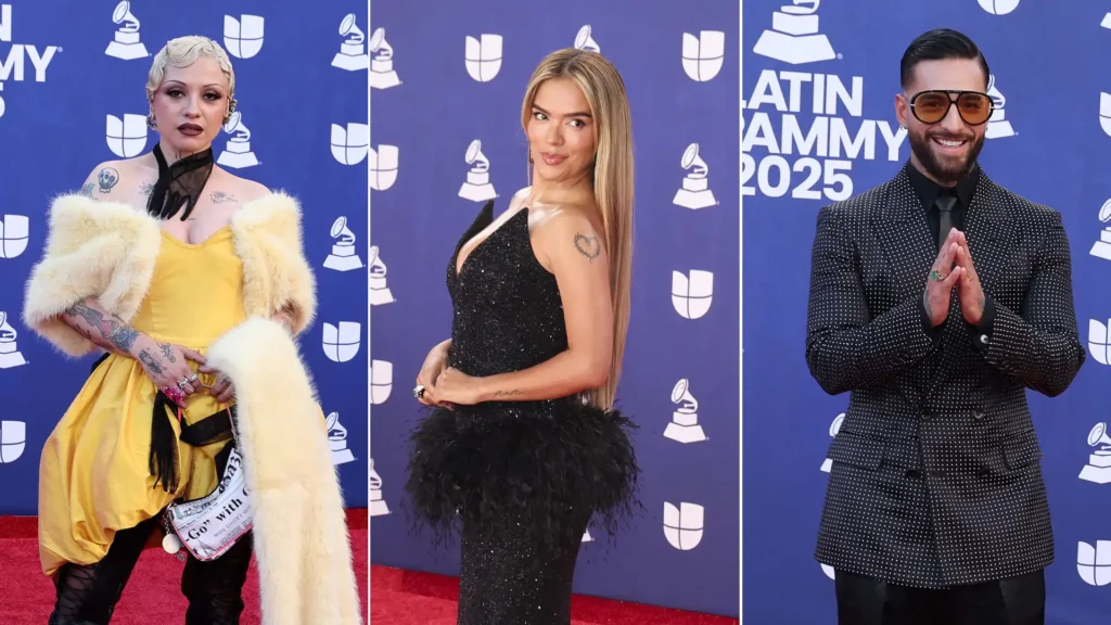 Deslumbrante Alfombra Roja en los Latin Grammy 2025: Estilos y Tendencias