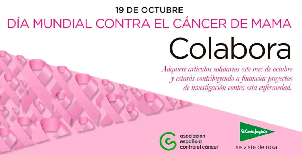 El Corte Inglés se Une a la Lucha Contra el Cáncer de Mama con Iniciativas Solidarias