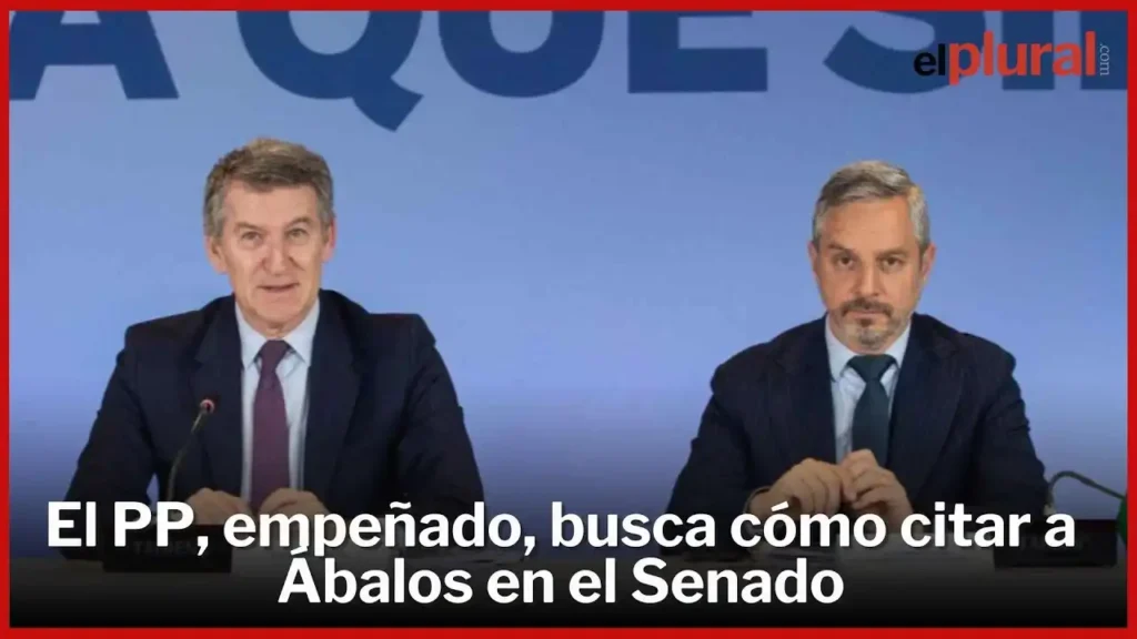 El Partido Popular y la Controversia de la Citación de Ábalos en el Senado