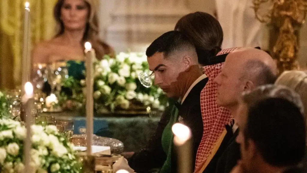 Encuentro de Estrellas en la Casa Blanca: Cristiano Ronaldo y Elon Musk en la Cena Real Saudí