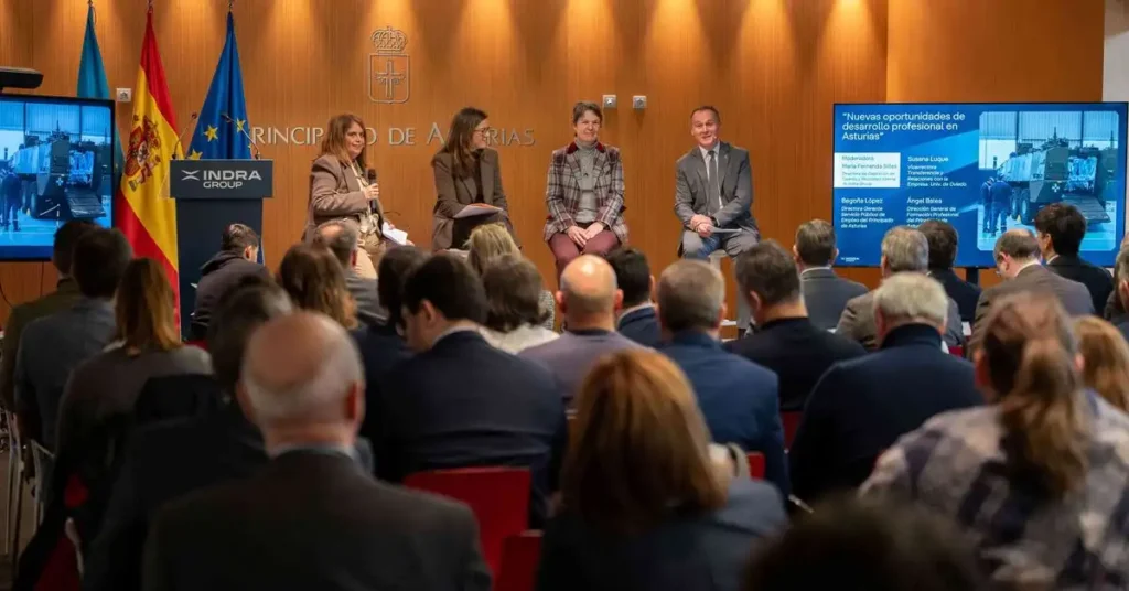 Indra impulsa el desarrollo industrial en Asturias con un ambicioso plan de crecimiento