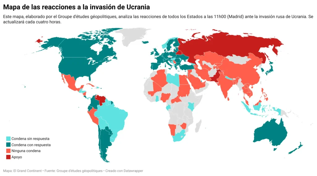 La Guerra en Ucrania: Actualizaciones y Reacciones Internacionales