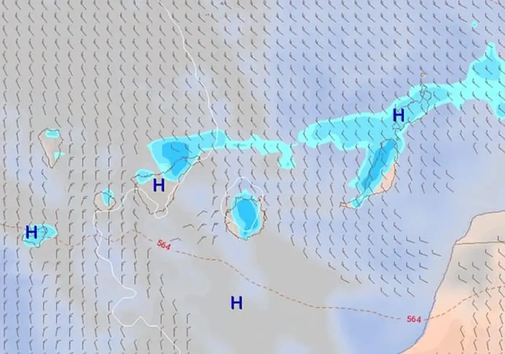 Previsión Meteorológica: Un Lunes de Lluvias y Cambios de Temperatura
