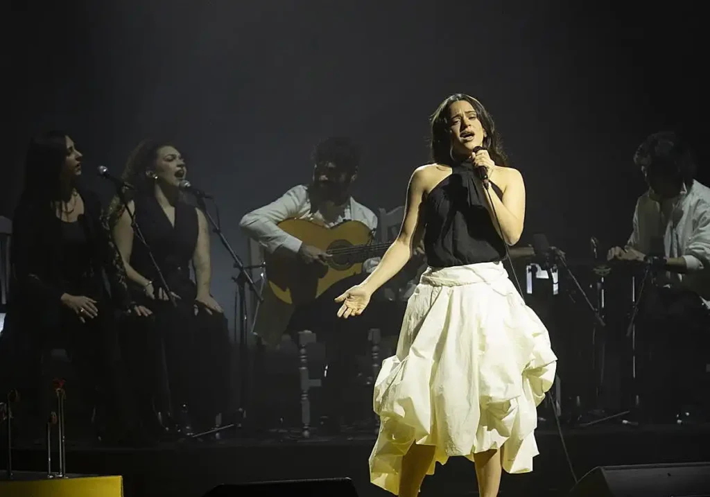 Rosalía Brilla en Concierto Benéfico por Palestina en Barcelona