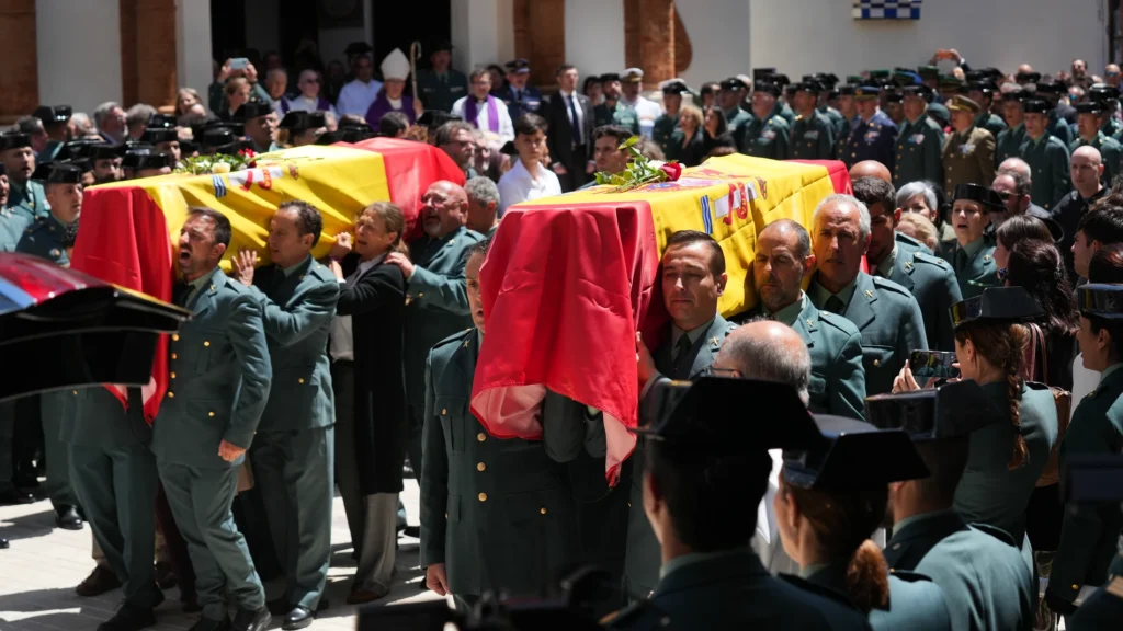 Minuto de silencio guardia civil Andalucía pospuesto por jornada electoral