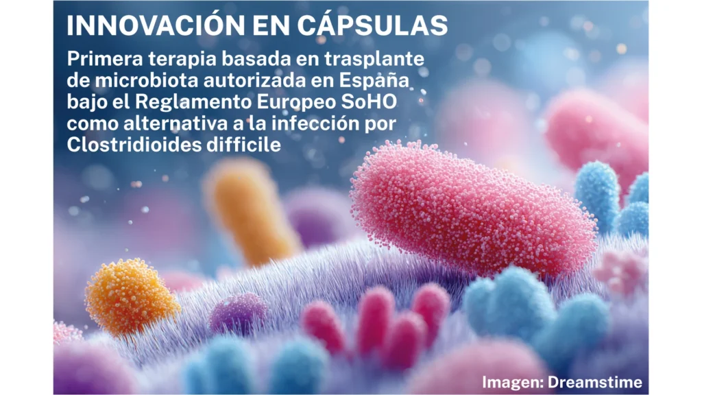 Trasplante de microbiota intestinal: avance clave contra Clostridioides difficile